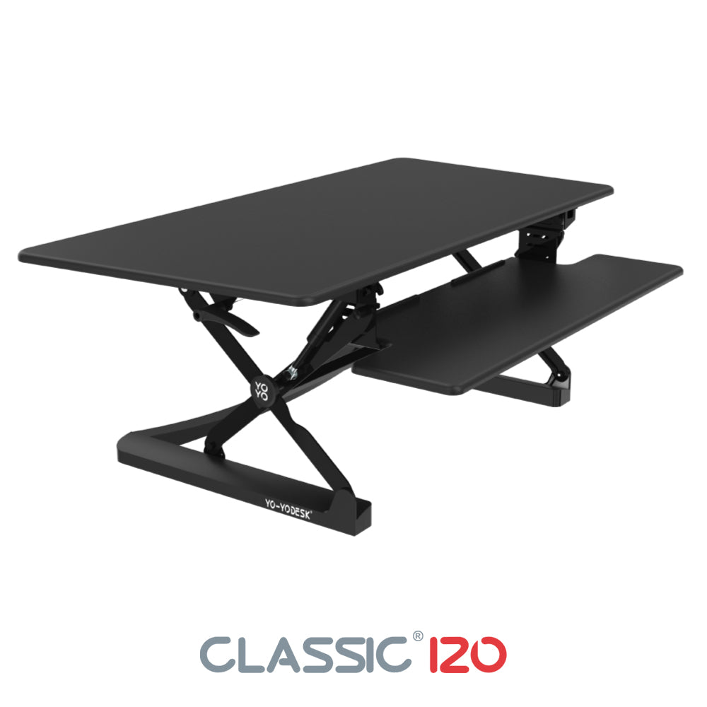 yo yo desk 120 black