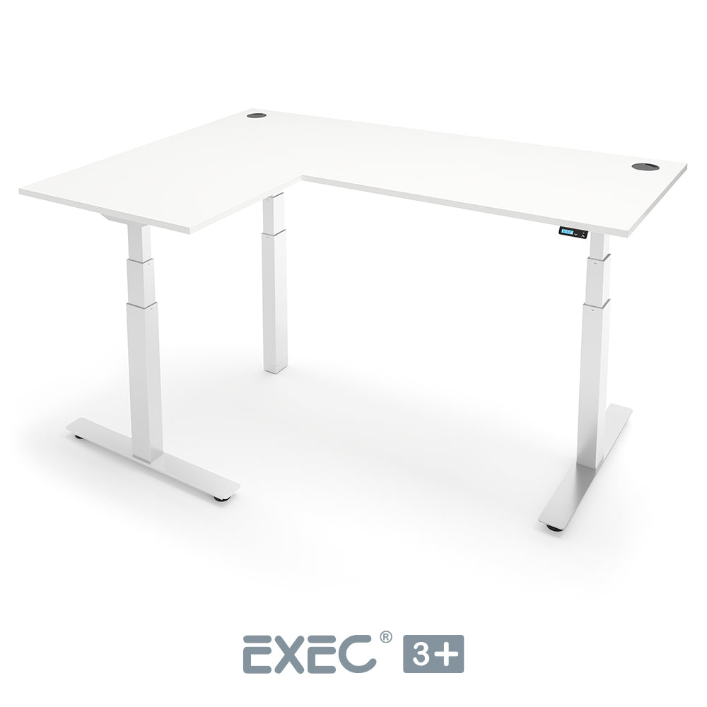 Yo-Yo DESK EXEC 3+ Triple Motor L-Shaped Height Adjustable Standing Desk