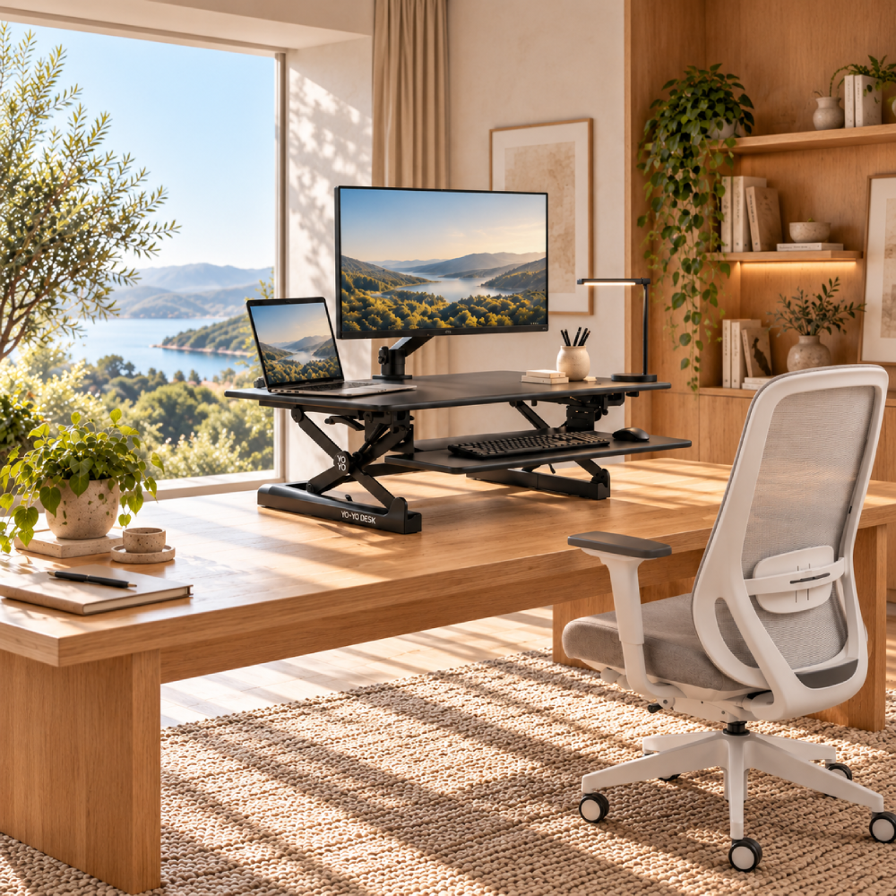 Yo-Yo DESK 70 Single Monitor Standing Desk Converter