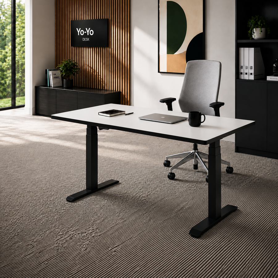 Yo-Yo DESK EXEC 2+ Dual Motor Extra Height Adjustable Standing Desk