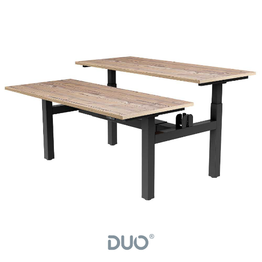 Yo-Yo DESK DUO Back-2-Back Height Adjustable Standing Desk