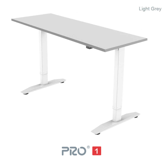 Yo-Yo DESK PRO 1 Single Motor Height Adjustable Standing Desk