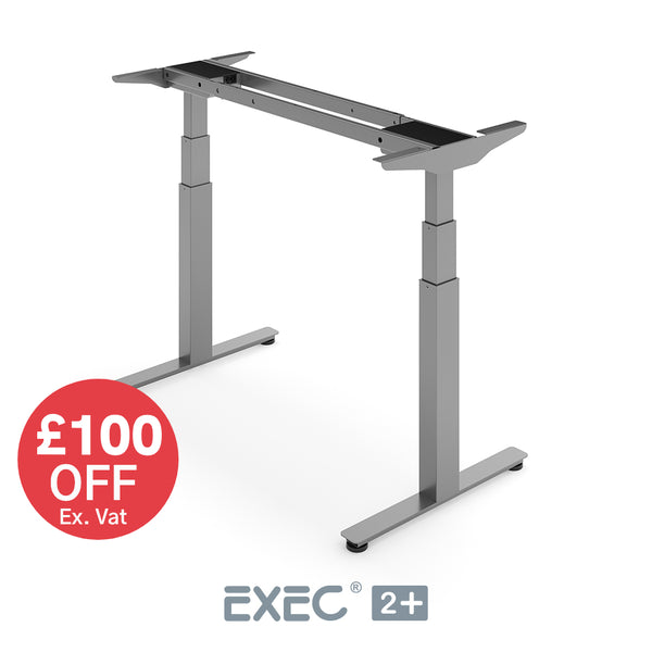 Yo-Yo DESK EXEC 2+ Dual Motor Extra Height Adjustable Standing Desk