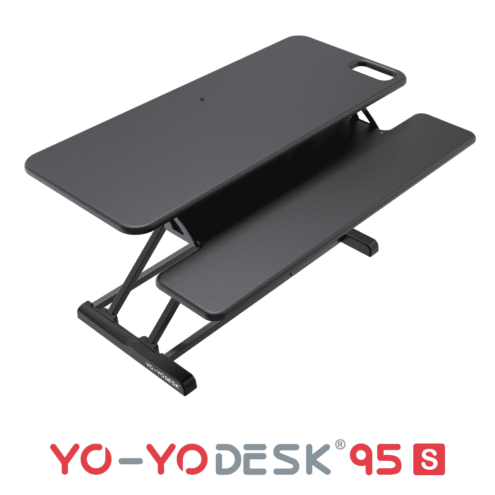 Yo-Yo DESK 95-S Black Side View